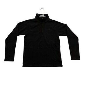 The North Face Mens 1/4 Zip Fleece Pullover Black‎ Size Medium